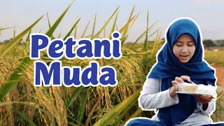 viral petani padi ini masih muda