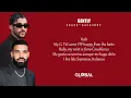 Drake feat Bad Bunny - Gently (Lyrics)