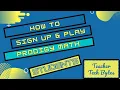 Student - How to sign up for Prodigy Math