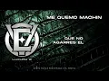 Me Quemo Machín - Grupo Marca Registrada x El Medina [Lyric Video]