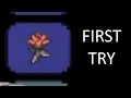 Terraria - Getting Obsidian Rose first try 2 chance