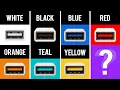 USB Port Colors Explained What Each One REALLY Means