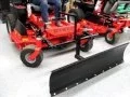 Zero Turn Snow Plow Curved Blade by Country Zero Turn