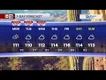 Extreme Heat Warning extended through Wednesday for the Valley