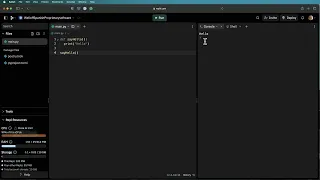 Python3 Using Replit