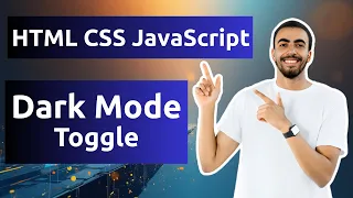 Build a Sleek Dark Mode Toggle HTML CSS Animations JavaScript Tutorial