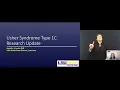 Usher Syndrome Type 1C Research Update Jennifer J Lentz P with ASL