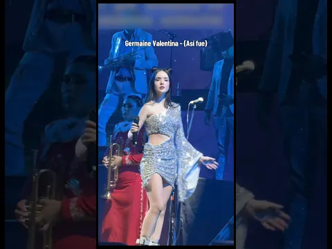 Germaine Valentina cantando en vivo en concierto “Así Fue” #germainevalentina #cantante #mariachi