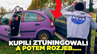ODKLEJONY MORTALCIO WJECHAŁ W PŁOT