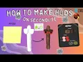 How to Make A HUD on SecondLife Different Faces Links