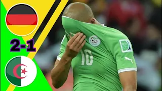 مباراة تحبس الأنفاس ألمانيا الجزائر 2 1 كأس العالم 2014 وجنوووون عصام الشوالي HD720P 