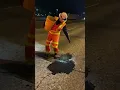 We stay up late to fix potholes on I-5 behind the scenes of a 10-minute closure
