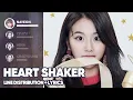Download Lagu TWICE - Heart Shaker (Line Distribution+Lyrics Color Coded) PATREON REQUESTED