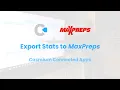 Export Stats to MaxPreps Casmium Connected Apps
