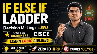 26 If Else If Ladder in Java Explained in
