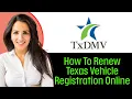 How To Renew Texas Vehicle Registration Online 2025 STEP BY STEP