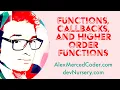 AM Coder - Functions Callbacks and Higher Order Functions in Javascript