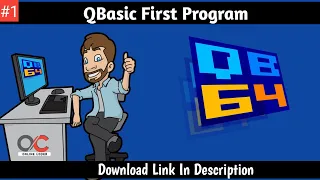 QBASIC First Program Qbasic Qbasic Programming Qb64 Qbasic First Program