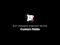 Custom Fields Documentation Divi Dynamic Content Helper Plugin