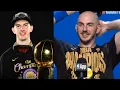 Download Lagu Alex Caruso after winning his 2nd ring \