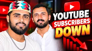 YouTube Subscribers Down | YouTube Ka Sath Kya Masla Hai | Shahzaib Mughal
