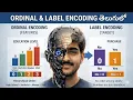 Tutorial-21 Encoding categorical data Ordinal encoding Telugu Machine Learning