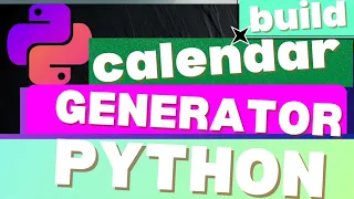 Build Calendar Generator in Python Python Beginner Project tutorial