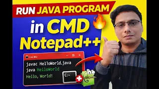 Run Java Program in Notepad using CMD No IDE Needed Step-by-Step Guide