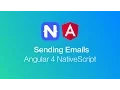 NativeScript Email with Angular