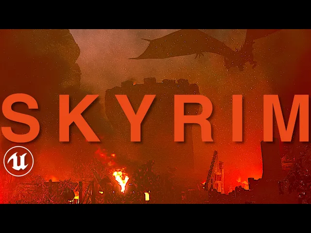 Helgen: Skyrim in UNREAL ENGINE 5! [4K]