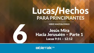 Jesús mira hacia Jerusalén