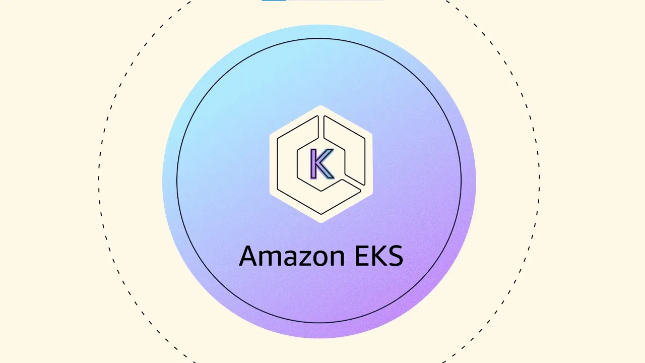 Amazon EKS motion graphics explainer