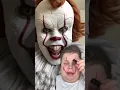 Download Lagu Pennywise reacting to makeup transformation 🎈#shorts