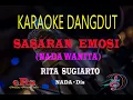 Download Lagu Karaoke Sasaran Emosi Nada Wanita - Rita Sugiarto (Karaoke Dangdut Tanpa Vocal)