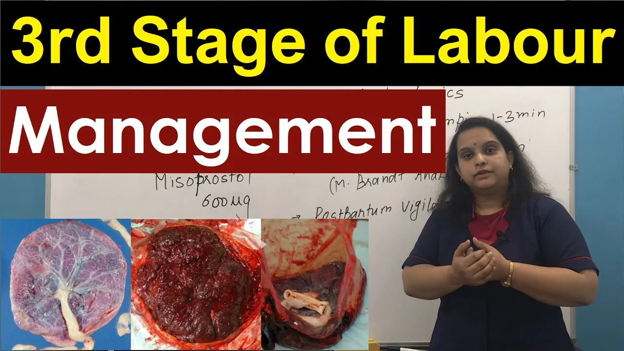 Management of Third Stage of Labour | Normal Labour | Nursing Lecture