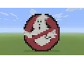 Lagu Minecraft Pixel Art - Ghostbusters Logo