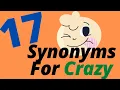 17 Synonyms For Crazy - For Kids Adults