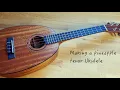 Lagu Make a Ukulele at home | Build from scratch | Hand-made pineapple tenor Ukulele