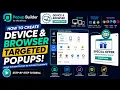 How to Show Popups by Device Browser in WordPress Instant Popup Builder Tutorial