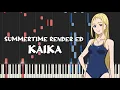Summertime Render Ed - Kaika by cadode (Piano Tutorial \u0026 Sheet Music)