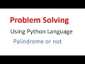 How to Check a Number is Palindrome or Not Python Program Beginners VS Code Tutorial