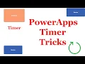 PowerApps Timer Trick to make Animations and Spinners and more