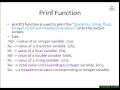 C Tutorial 31 Scanf Printf function in C Programming in hindi