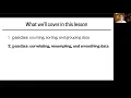 Lesson 15 Part 2 Correlating resampling and smoothing with Pandas
