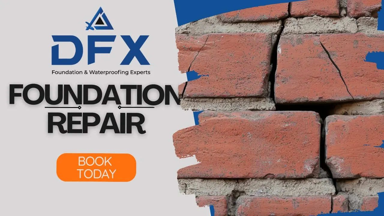 DFX Foundation & Waterproofing Experts — DFX Foundation Repair - Solve Foundation Issues (YouTube video ad)