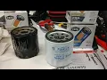 Kohler oil filter cross to Super Tech kt700 save bigg