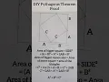 Lagu How to prove the Pythagoras theorem! DIY Proof! #shorts
