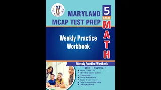 Maryland MCAP 5th Grade Math Test Prep Volume 1 Workbook 2500 Practice Questions