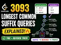 Leetcode 3093 Longest Common Suffix Queries