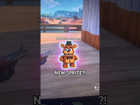 NEW FIVE NIGHTS AT FREDDY'S SPRITE IN FORTNITE!